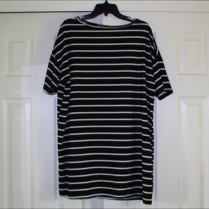 Black & White Striped Dress